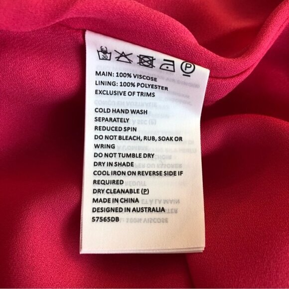 Bardot Womens Dress Audrey One Shoulder Size 10 - Picture 11 of 11